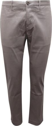 Nine In The Morning Slim Easy Chino Broek Grijs - Heren - Chinos - Grijs - XL - Broeken