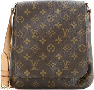 Louis Vuitton Musette Salsa Handbag Monogram Canvas PM shoulder bag - Bruin