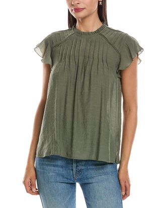 Nanette Lepore Ruffle Sleeve Blouse