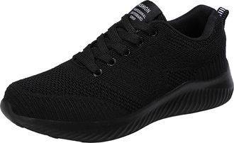 Generic Arch Support Running Trainers for Women Ladies Wide Fit Plantar Fasciitis Shoes Sports Shoes Breathable Women Solid Outdoor Mesh Runing Color s Sneake