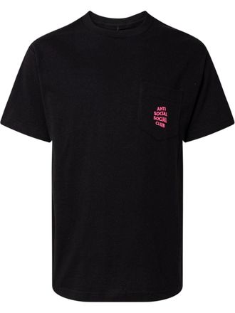ANTI SOCIAL SOCIAL CLUB Cross My Heart Pocket T-shirt - men - Cotton - S - Black