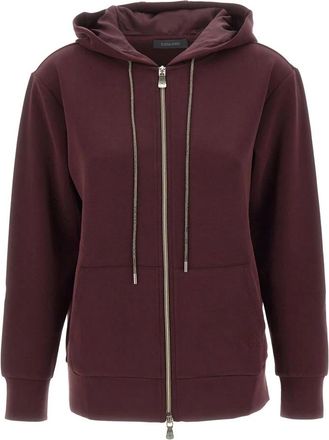 Elena Miro Hoodies & sweatvesten, Dames, Rood, L, Scuba Sweatshirt
