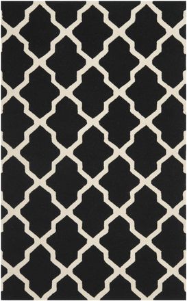 Safavieh Alfombra lana nero/neutrale 122 x 183 cm