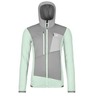 Ortovox Fleece Grid Hoody Fleecejacke f&uuml;r Damen | grau