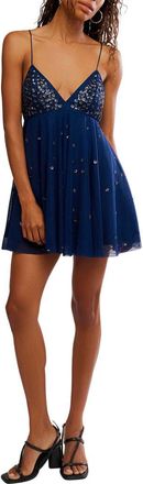 Free People Noel Shine Sequin Tulle Minidress in Cosmic Combo at Nordstrom, Size X-Large