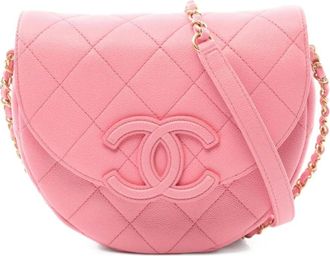 Chanel Borsa a spalla matelassé anni 2021 - Rosa
