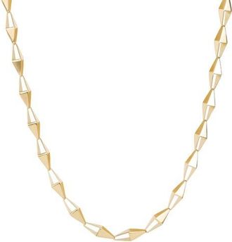 Lana Jewelry 14K Gold Laser 3D Kite Chain Necklace in Yellow at Nordstrom, Size 24