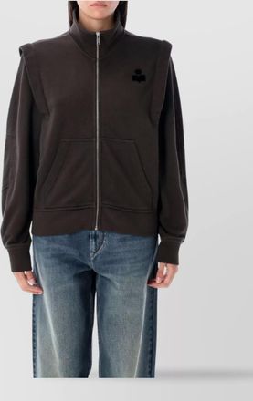 Isabel Marant zip fleece jacket with pockets