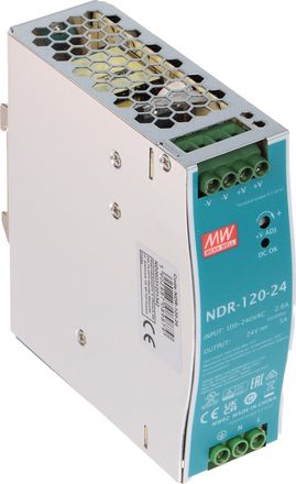 OEM Fuente De Alimentaci&oacute;n Conmutada Ndr-120-24 Mean Well