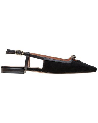 Linea Paolo Cassidy-L Leather Slingback Flat