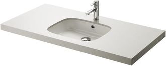 Toto Toto - Lavabo Bajo Encimera Commercial Cuadrado, Sin Orificio Para Grifer&iacute;a, Con Rebosadero Blanco
