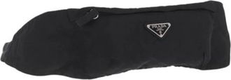 Prada Pre-owned Belt Bags, female, Black, Size: ONE SIZE Pre-owned Vintage Nylon Belt Bag
