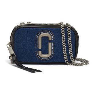 Marc Jacobs The Denim Chain Snapshot - female - Marc Jacobs - Cross Body Bags - Blue - ONE SIZE - Bags