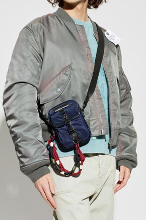 Dsquared2 Shoulder Bag With Logo, Mens, Black