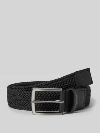 Tom Tailor Gürtel mit Dornschließe Modell JAMIE in Black, Größe 100