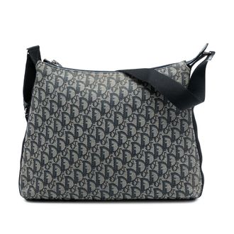 Dior Tweedekans Diorissimo Trotter Canvas Schoudertas