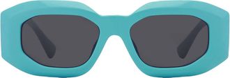 Versace Dark Grey Irregular Mens Sunglasses VE4425U 543987 53