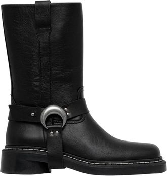 Marine Serre Enkellaarsjes - Dames - Hoge Laarzen - Zwart - 36 EU - Schoenen