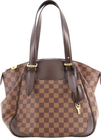 Louis Vuitton Brown Damier Verona Mm (Authentic Pre-Loved)