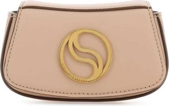 Stella McCartney Alter Mat Mini Schoudertas - Dames - Schoudertassen - Roze - ONE Size - Leer - Tassen