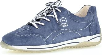 Gabor Veterschoenen - Dames - Schoenen - Blauw - Maat: 39 1/2 EU