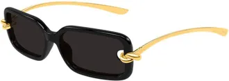 Bottega Veneta BV1439S Sunglasses - Black