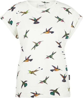 Dedicated T-Shirt Visby Hummingbirds T-Shirt f&uuml;r Damen | wei&szlig;