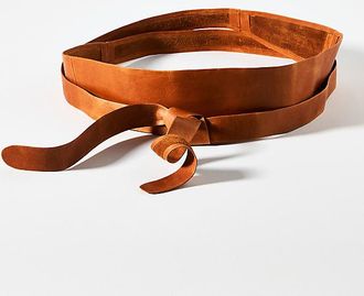 Anthropologie Classic Wrap Leather Belt