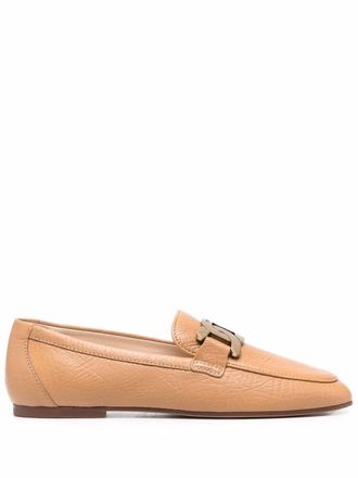 Tod's Kate leren loafers - Beige