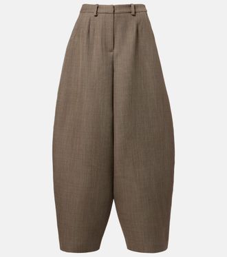 Magda Butrym Wool barrel-leg pants