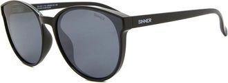 Sinner Kyoto Asian Fit Polarized SISU-906-11-P03 Womens Sunglasses Black Size Standard