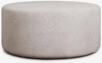 Sklum Mesa De Centro Redonda &Oslash;90 Cm En Cemento Elyndra Sklum