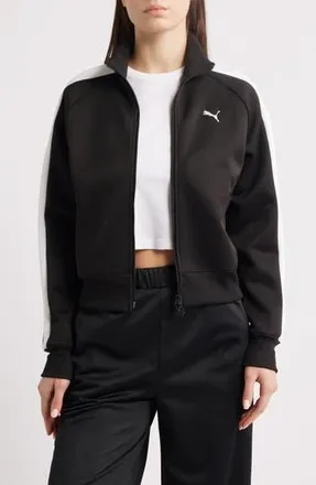 Puma T7 Always On Track Jacket in Black at Nordstrom Rack, Size X-Small