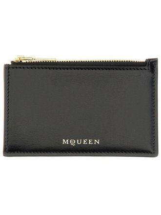 Alexander McQueen Zippered Card Holder