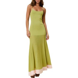 Solid & Striped The Tess Sleeveless Maxi Dress in Guava at Nordstrom, Size X-Large
