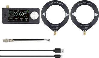 OEM Receptor De Radio Port&aacute;til Si4732 Am Fm Sw Mw Vhf De 10 Khz A 180 Mhz Con 3 Antenas