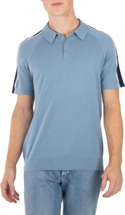 Michael Kors Stripe Polo Shirt, Size Large