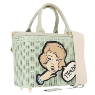 Prada Pre-owned Mini Bags, female, Green, Size: ONE SIZE Pre-owned Mini Bag