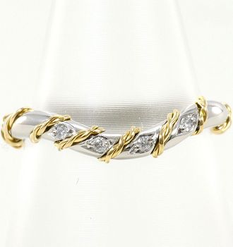 C&A Unbranded Platinum yellow gold yellow gold (18K) Platinum 900 Band Ring (Pre-Owned)