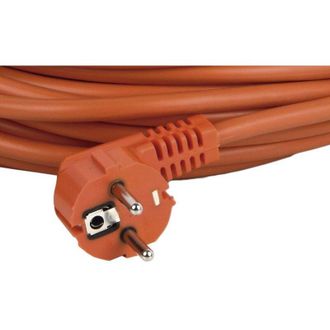 cofan Cofan - Prolongador Bipolar Con T/t Lateral 16a250v Cable 25m Naranja