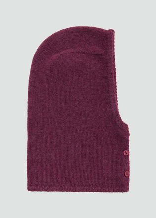 Mango Balaclava maglia bottoni bordeaux - Donna - Taglia unica - MANGO