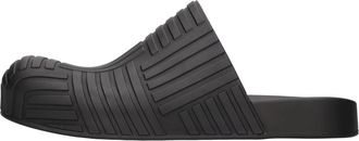 Bottega Veneta Rubber Clog Slide - Heren - Slip ons - Zwart - 40 EU - Schoenen