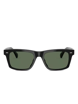 Oliver Peoples Occhiali da sole squadrati - Nero
