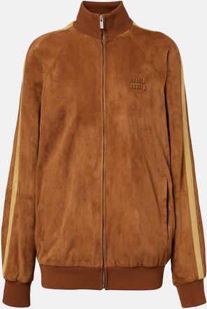 Miu Miu Oversized suede jacket