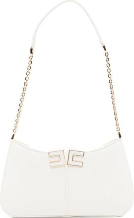 Elisabetta Franchi Logo Chain Shoulder Bag