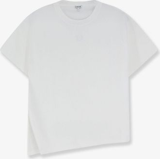 Loewe T-shirt asimmetrica in misto cotone - LOEWE - gender_Woman
