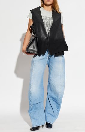 Acne Studios Wide-leg Jeans, Womens, Blue