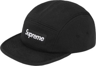 SUPREME FW25 Wool Camp Cap Black SUP-FW25-1102-BLK