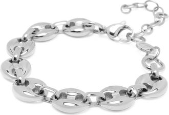 Nialaya Silver Mariner Link Bracelet at Nordstrom, Size X-Small