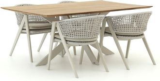Manifesto Furniture Manifesto Valsecca/Furato 180cm dining tuinset 5-delig